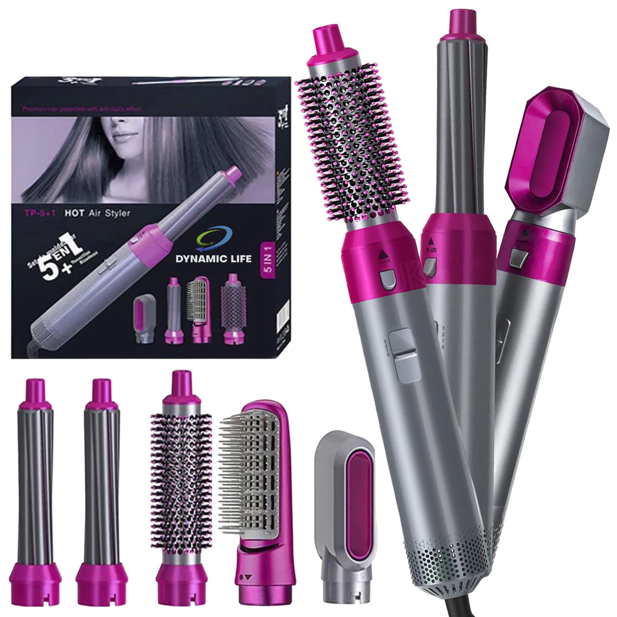 5 in 1 Hot Air Styler & Dryer Styling Tool