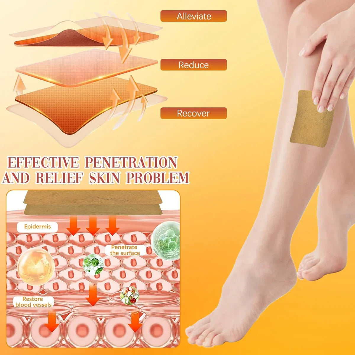 Instant Relief Varicose Vein Patches